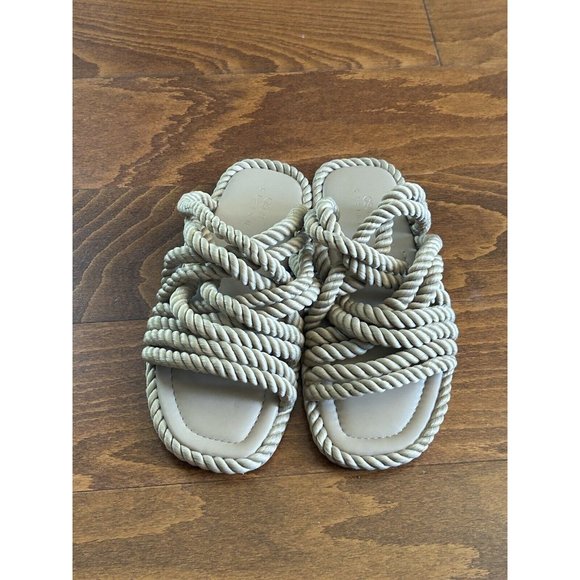 ASOS Tan Rope Sandals - Picture 4 of 5